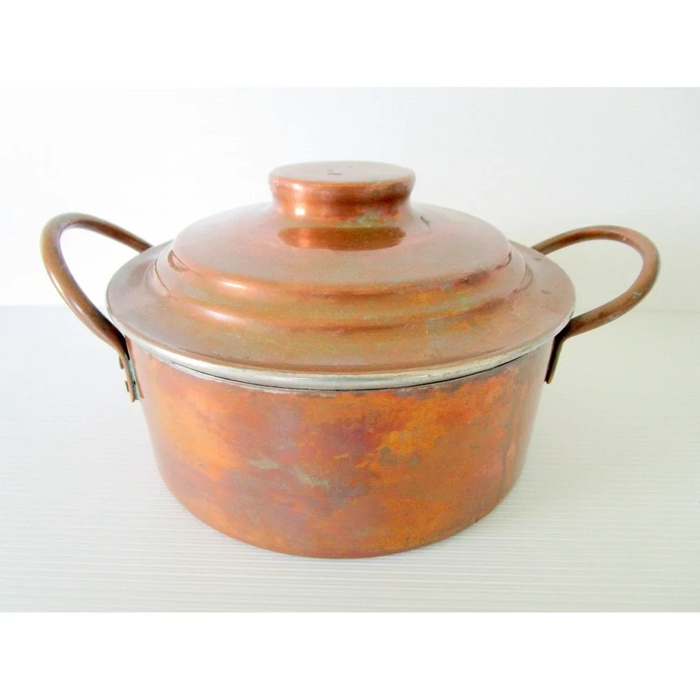 Vintage Copper Pot 8